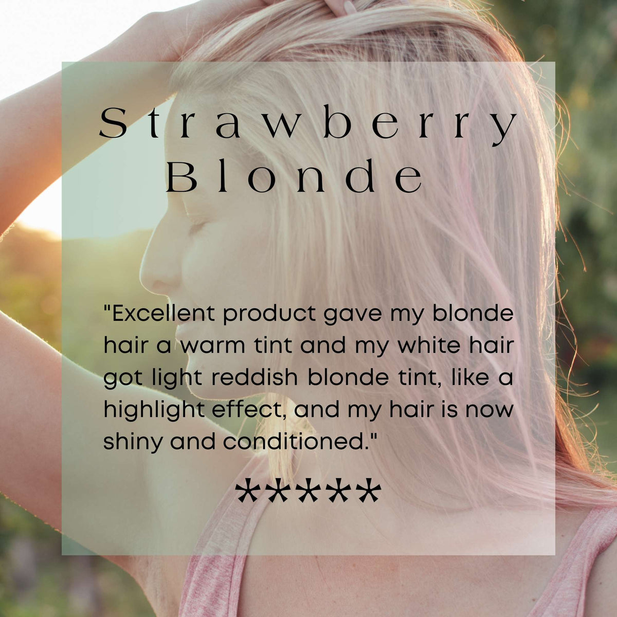 It's Pure Organics Hair Colour Strawberry Blonde