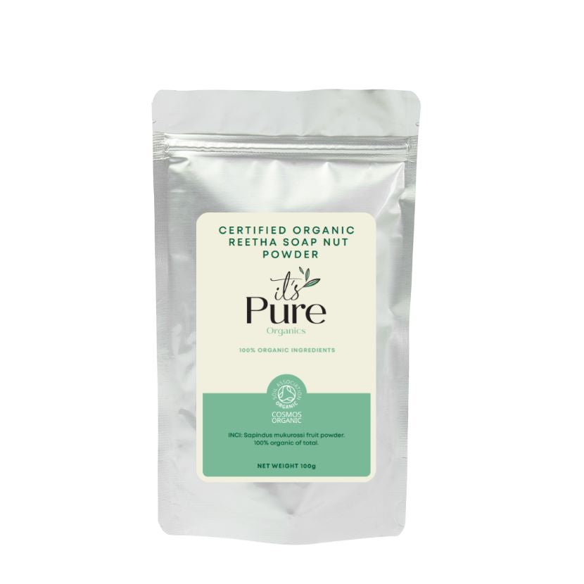Organic Reetha Powder | Soap Nuts For Hair – It's Pure